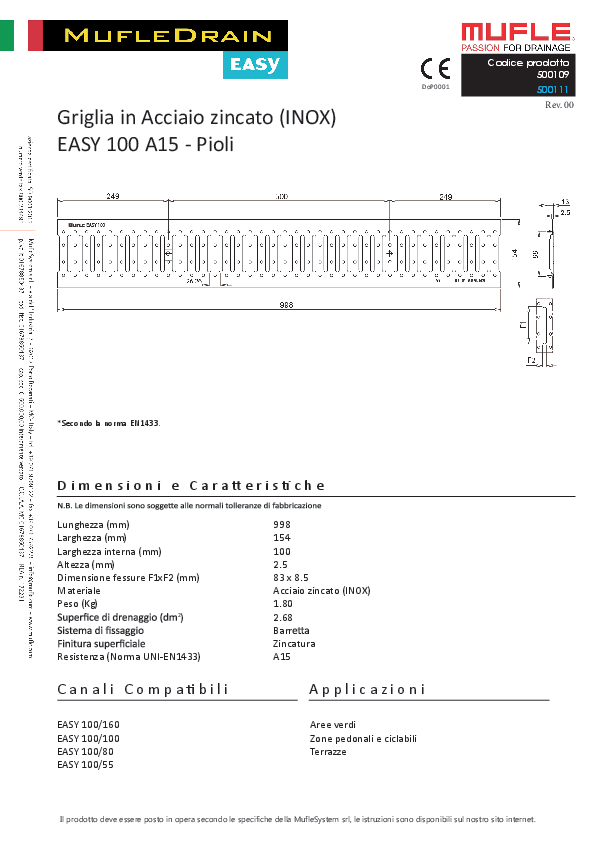 500109__500111__-_Griglia_MufleDrain_EASY_100_Pioli_A15_AZ.pdf